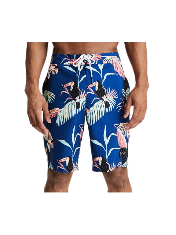 New American Eagle Mens 6790410 Classic Board Short, Navy, Sz Small, 5852-7