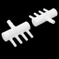 thumbnail image 2 of Unique Bargains Aquarium Plastic 4-Way Air Flow Pump Tubing Splitter Control Valve White 2pcs, 2 of 4