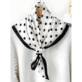 thumbnail image 6 of 100% Mulberry Silk Scarf for Women Hair Lightweight Square Neckerchief Wrap For Head Scarves 21", 6 of 10