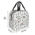 thumbnail image 3 of Honeii Cute Cat Print Lunch Bag Women, Lunch Box Lunch Bag for Women Adult Men, Small Leakproof Cute Lunch Tote Large Capacity Reusable, 3 of 8