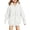 White, variant on Grblisyd Girls Zip Up Hoodies Teen Full-Zip Sweatshirts Jacket Casual Fall Hoodie with Pocket