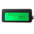 thumbnail image 1 of Termómetro Digital Bsvklp Mini LCD Con Retroiluminación para Coche verde, 1 of 8
