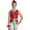 Red, variant on Zaldita Kids Girls Christmas Elf Cosplay Leotard Costume Sleeveless Bell Decor Dance leotard Jumpsuit Green 14