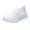 White, variant on Sneakers for Women Women's Consistent Vivid Lace up Comfort Athletic Running Sneaker Pink,37