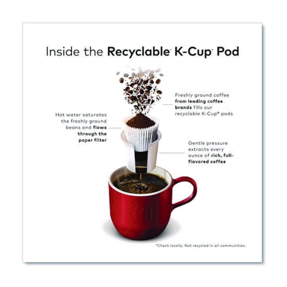 Dunkin' Donuts Decaf Keurig® Single-Serve K-Cup® Pods, Medium Roast, Box of 44 K-Cup® Pods