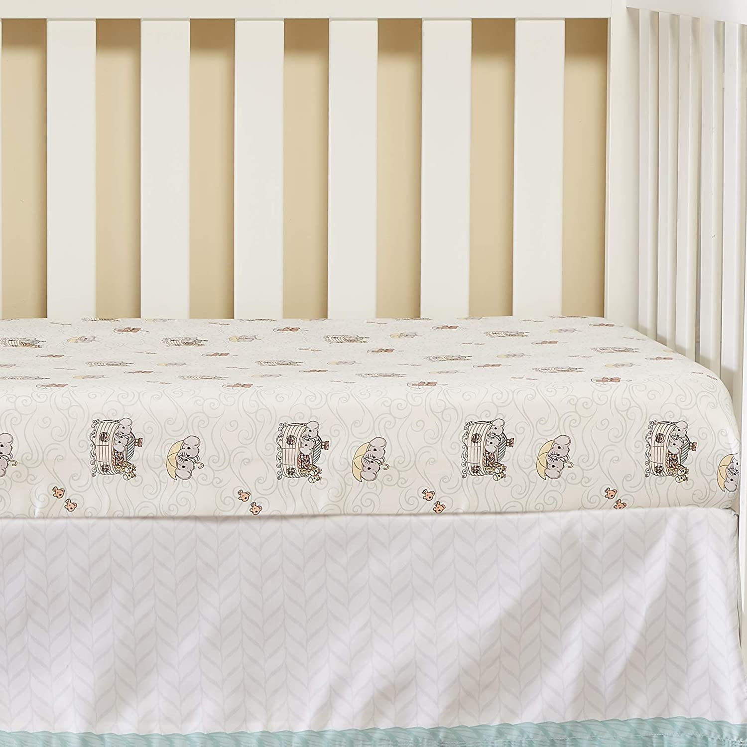 Precious Moments Girls 4 Pc Crib Bedding Set Walmart