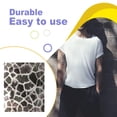 thumbnail image 4 of Bewildely 10 piezas de retazos con estampado de leopardo resistentes al desgaste, dulce regalo, costura, tocados, telas acolchadas, tela DIY tipo 5 De coser tipo 6 Bewildely HA062137-06B, 4 of 6