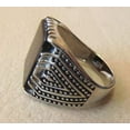 thumbnail image 4 of Black Onyx Ring, Oxidized Silver Jewelry, 925 Silver Ring, Father's Day, Flat Natural Black Onyx, December Birthstone Ring, Heavy Mens Ring, Spiritual Healing Gemstone, Christmas, Designer Mens Ring, 4 of 5