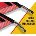 thumbnail image 3 of (2 Pack) 18"x18" EZ Mount Warning Flag with Mounting Kit & Reflective Webbing - Red Jersey  Mesh Safety Flag DOT Compliant | Spring Loaded Quick n Easy Disconnect, 3 of 11