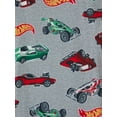 thumbnail image 3 of Hot Wheels Boys Snug Fit Long Sleeve Top and Sleep Pants, 2-Piece Pajama Set, Sizes 4-10, 3 of 3