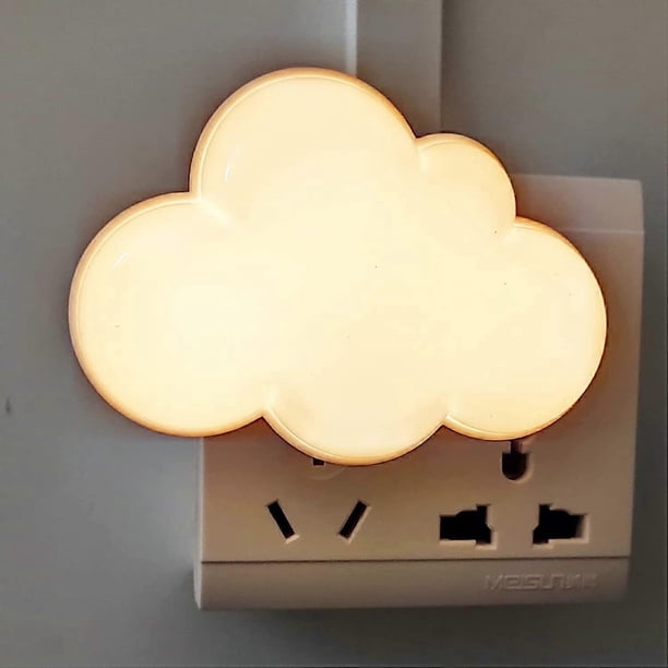 Night Light Night Light LED Plug in Lamp Cloud Night Light Mini Cute Night Lights for Adults Kids Night Light White