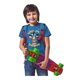thumbnail image 4 of Playera Fan Army Justice League Talla 8 punch line manga corta azul turquesa, 4 of 4