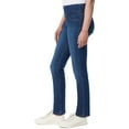 thumbnail image 2 of Gloria Vanderbilt Womens Amanda High Rise Pull On Straight Leg Jeans, 2 of 5