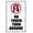 Warning Sign 4, variant on No Turn Around Warning Sign - 8"x12", Metal Security Decor for Home, Business, Yard, Easy to Mount