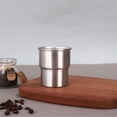 thumbnail image 5 of RUseeN 10 OZ 304 Stainless Steel Pint Cups, Healthy Unbreakable and Stackable, Camping Cups Mugs Set of 2, for Cold Drinks, Beer, Wine, Bars, Parties, 5 of 7