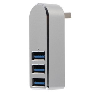 LOLIPPYY Hub USB rotatif Hub USB Multifonction Hub pour le transfert simultané de données Mice Et plus