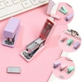 thumbnail image 5 of 3 Pcs Small Stapler Desk Creative Manual Heavy for Classroom Miniature Tools Student Office, 5 of 6