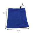 thumbnail image 6 of 4 Pieces Winter Neck Warmers Fleece Gaiter Windproof Face Covering, 6 of 6