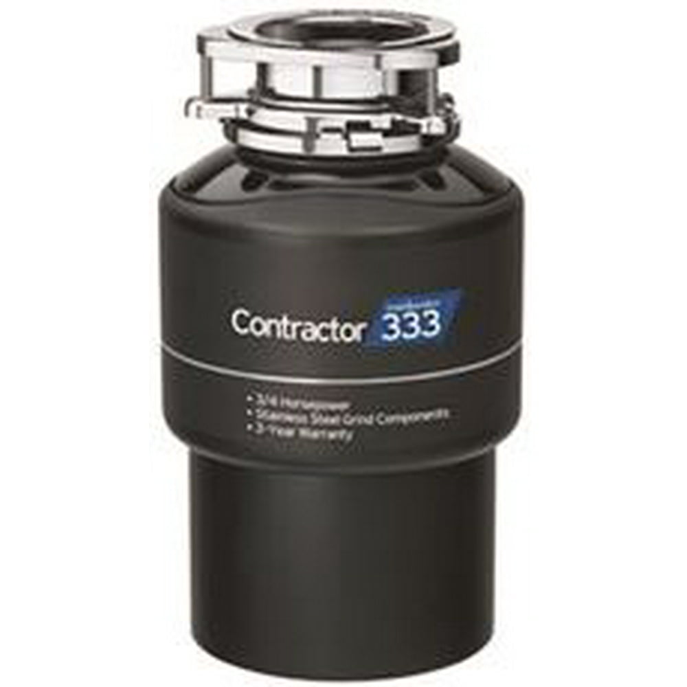 InSinkErator Contractor 333 Garbage Disposal, 3/4 Hp