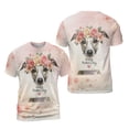 thumbnail image 3 of Happy Mother's Day Whippet with Flower Crown and Greeting Card All Over Print 3D Shirt Unisex Merch Dog Lover - 13004, 3 of 6