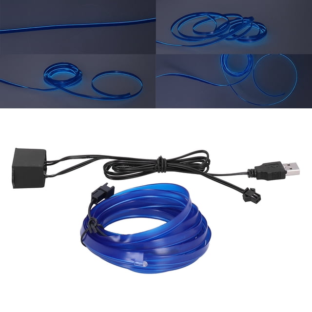 Luz Interior Del Automóvil, 3 Metros / 9,8 Pies 5 V Luz Ambiental Del Automóvil USB Para Automóvil