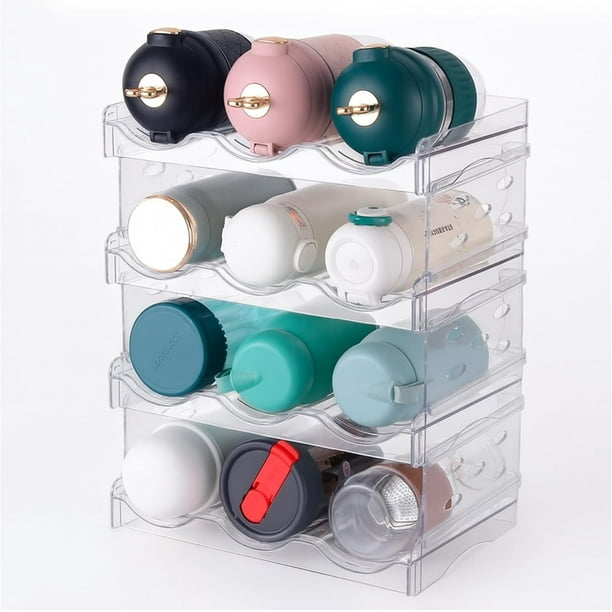 Estante Organizador Bluelander para 12 botellas de Pet Transparente