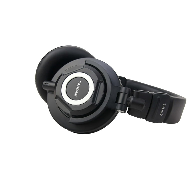 Tascam TH 02 Closed Back Studio Headphones Black