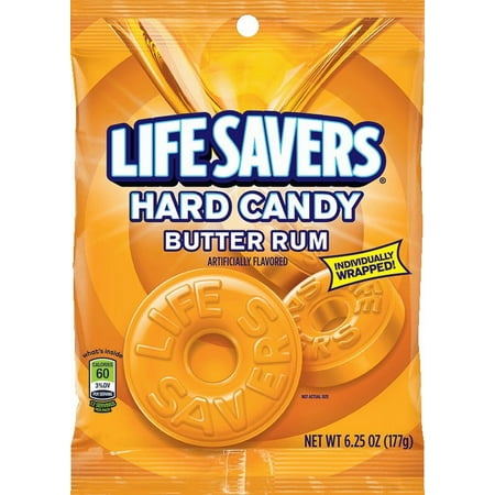 UPC 019000085054 product image for Life Savers Butter Rum Hard Candy Bag  6.25 Oz | upcitemdb.com