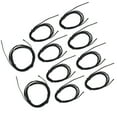 thumbnail image 3 of Thermistor 10Pcs  Thermistor Temperature Sensor Probe Drop Shaped Tip Epoxy Resin Connector 2meter, 3 of 7