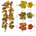thumbnail image 1 of Veeogra Clearance,Fall Garland,Maple Leaf Garland,Fall Decor Festival Simulation Maple Leaf Rattan Decoration Christmas Party Wall Hanging Maple Leaf Rattan,Fall Leaves Garland, 1 of 2