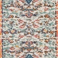 thumbnail image 4 of SAFAVIEH Madison Joandra Vintage Floral Runner Rug, Grey/Light Blue, 2'2" x 6', 4 of 9