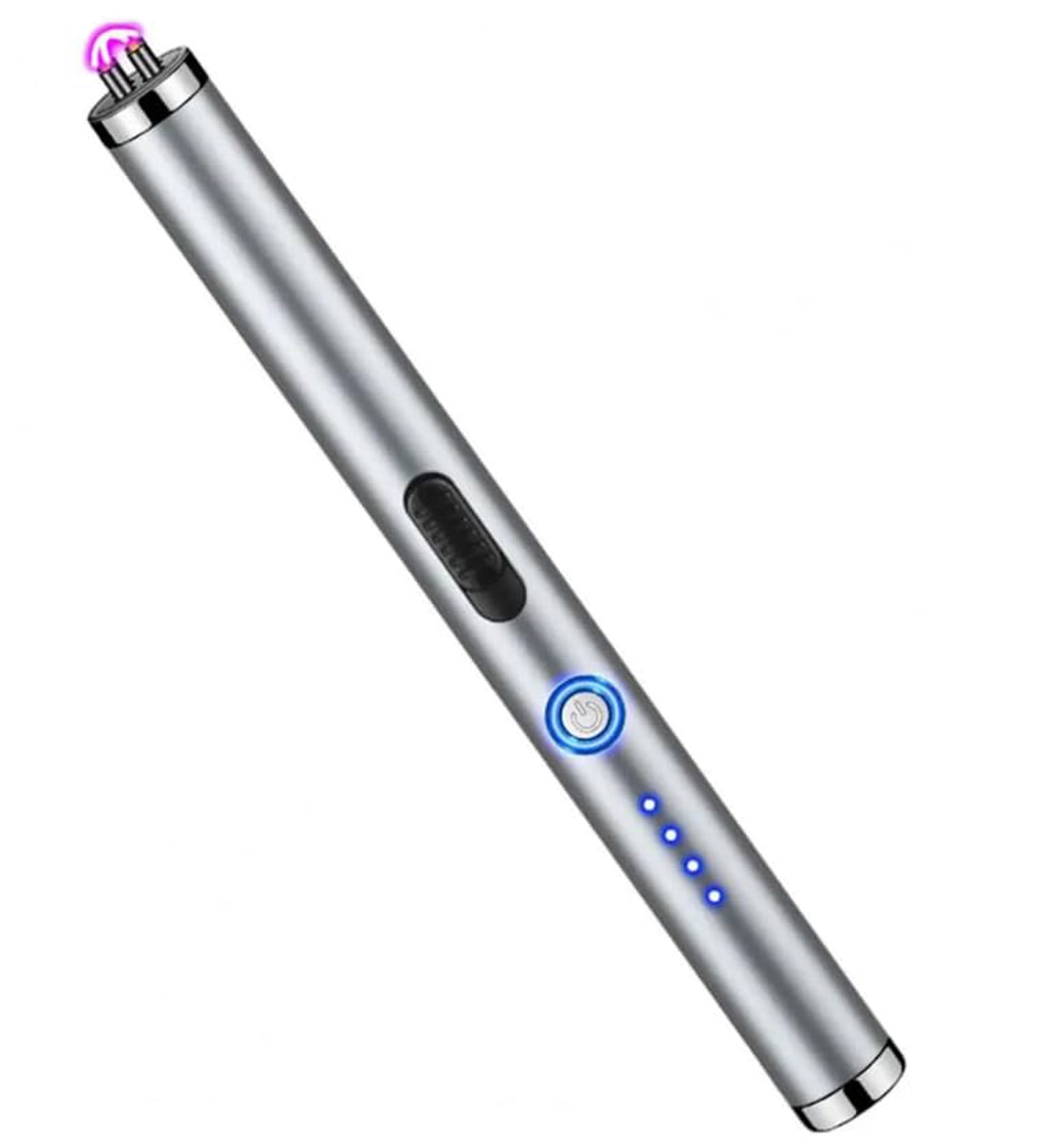 CQCYD 6Pcs Windproof Arc Lighter USB Rechargeable, Double Arc Plasma Igniter for Kitchen Gas Stove, Outdoor BBQ Grill, Fireplace, Camping, Candle, Household Portable Stun Machine, Household Candle