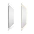 thumbnail image 4 of CWI Lighting Abigail Miroir Rectangulaire à DEL Blanc Mat de 32 Po, 4 of 7