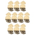 thumbnail image 1 of Corner Protector, Furniture Corner Protection Furniture Edge Protection Brass With Screw For Wooden Boxes For Jewelry Gift For Cabinets Brass, 1 of 8