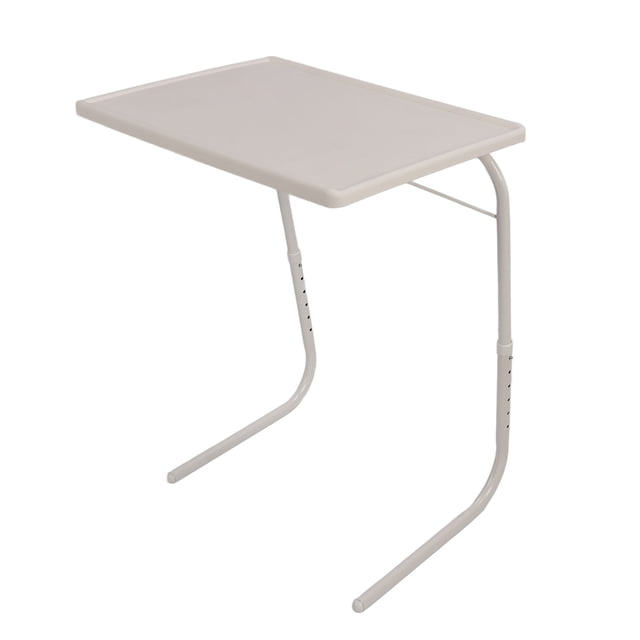 Bandeja Plegable Para TV, Bandeja Para Mesa De Sofá, Tubos De Acero Portátiles, Ajuste De 6 Alturas Para El Hogar