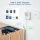 thumbnail image 5 of Adaptador Brasil Viaje, Universal Brasileño Enchufe de Corriente con 3 USB (1 USB C), Cargador Tipo C con 4 Salidas CA, Travel Essentials Adapter Americano/México a Brasileña,Gris, 5 of 21
