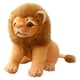 thumbnail image 1 of Muñeco de león de peluche, juguete de león adorable, regalos de fiesta suaves y realistas, simulación 26cm, 1 of 9