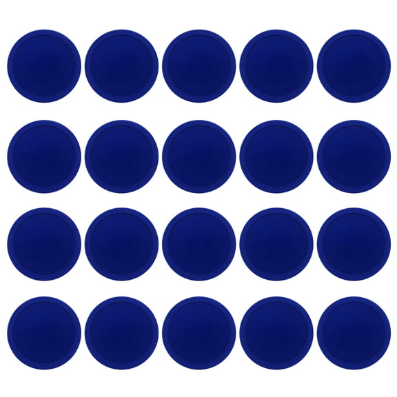 20Pcs 2.5inch Plastic Round Air Ice Hockey Pucks Air Hockey Replacement Pucks Heavy Hockey Tables Pucks Easy to Use