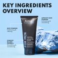 thumbnail image 3 of Limpiador facial ALMA K Jabón facial exfoliante para antes del afeitado, 100 ml, 3 of 9