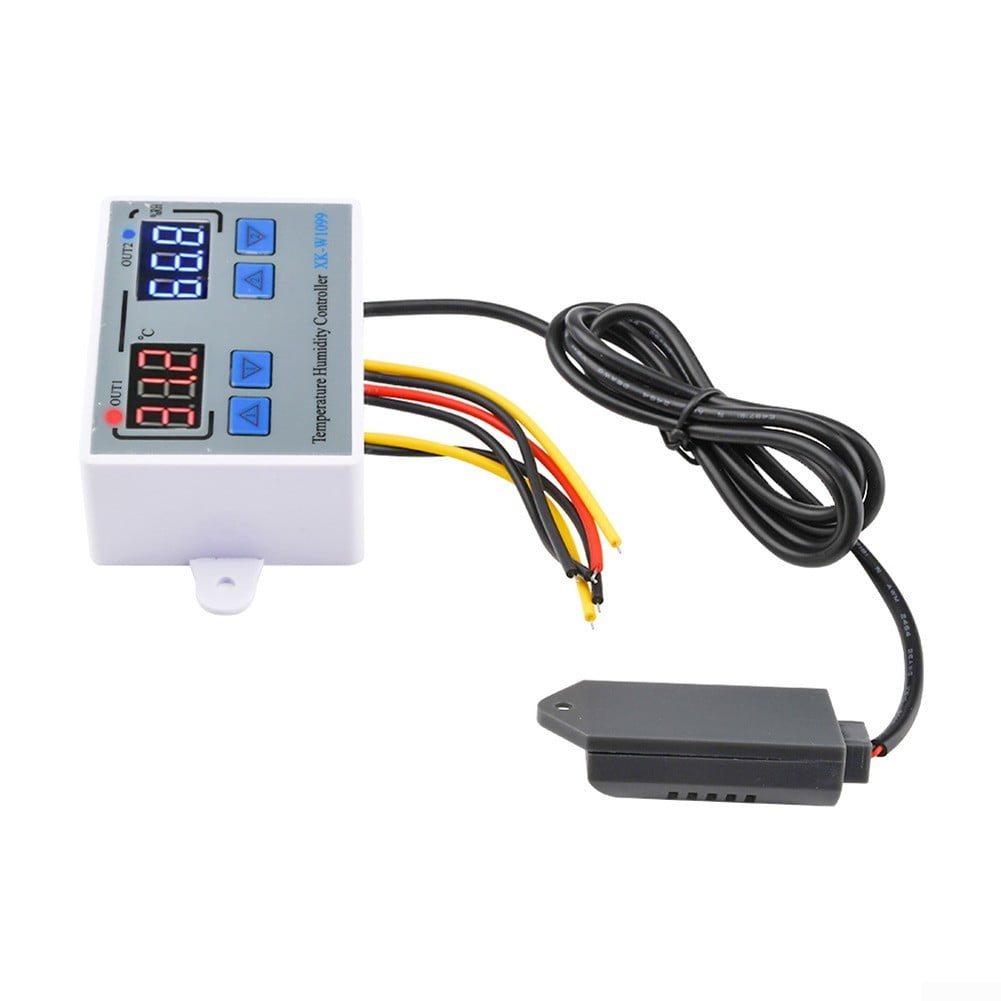 Digital Thermometer 10A Relay Temperature Controller Switch Gauge 20~100℃ 
