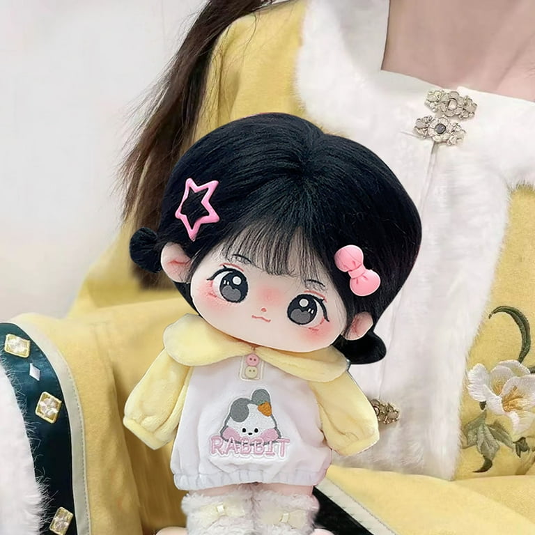 BJBSJSZ Plush Doll, Cute Cotton Doll with Skeleton, Anime