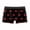 Black, variant on Vetsdori Boxers Boxer Briefs for Men Soft Heart Print Cozy Valentines Trunks Elastic Waist Gift for Men Mens Underwear Holiday