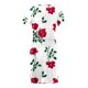 thumbnail image 4 of Puntoco Vestido Suelto Informal Con Cuello Redondo Y Manga Corta Con Estampado Floral Y Bolsillos Para Mujer, Vestido De Cuello Redondo Y Manga Corta, Blanco M,Regalos Para Mujer Joven, 4 of 7