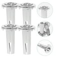 thumbnail image 2 of 8pcs Small Caster Socket Inserts Metal Caster Sleeve Inserts Caster Socket, 2 of 5