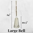 thumbnail image 5 of Rustic Elegant Wedding Bells: Set of 3, 5 of 8