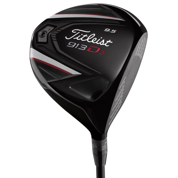 Pre-Owned Titleist 913D3 9.5* Driver Stiff Mitsubishi Rayon Diamana D+ White 50
