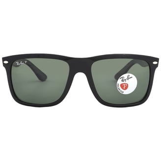 Ray-Ban Unisex New Wayfarer Flash RB2132-622/17-55 Matte Black