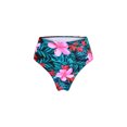 thumbnail image 6 of FORTANT Women's Floral Print Plus Size Bikini Sets Two Piece Swimsuits Ruched Cross Bikini Top with Swim Bottoms, Size S-4XL, 6 of 8