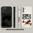 thumbnail image 4 of Funda de teléfono de Anime Cowboy Bebop para Samsung Galaxy S24, S23, S22, S21, S20 Pro FE Plus, Ultra Liquid Left Rope Cover, 4 of 5