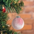 thumbnail image 3 of CuiLiyq 3.15" Velvet Christmas Balls, Shatterproof Xmas Bulbs Decorations Set, for Xmas Decorative Hanging Ornaments Christmas Tree Decoration (Pink), 3 of 6